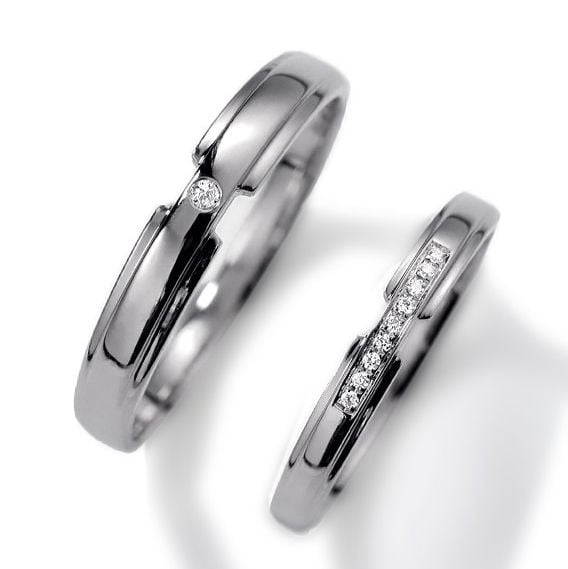 Bague Jackie & Jack Platine