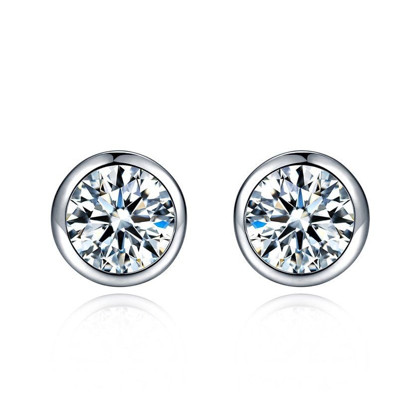 Boucles d’oreilles Triumph platine