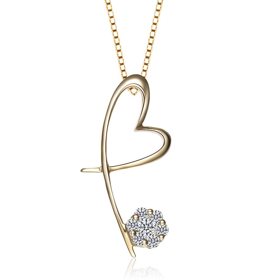Pendentif Fleur Papillonnante