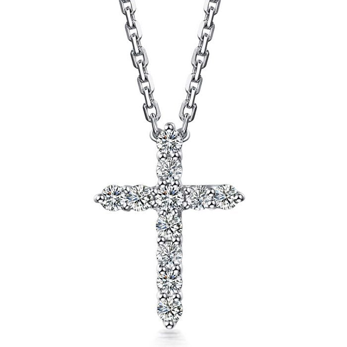 Pendentif Croix diamantée