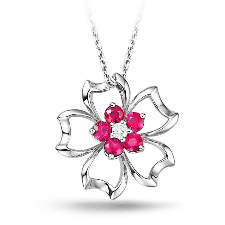 Pendentif Le printemps à mon cou