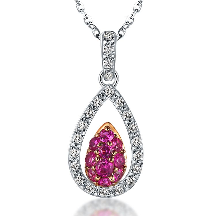 Pendentif Je t'aime, un peu, beaucoup