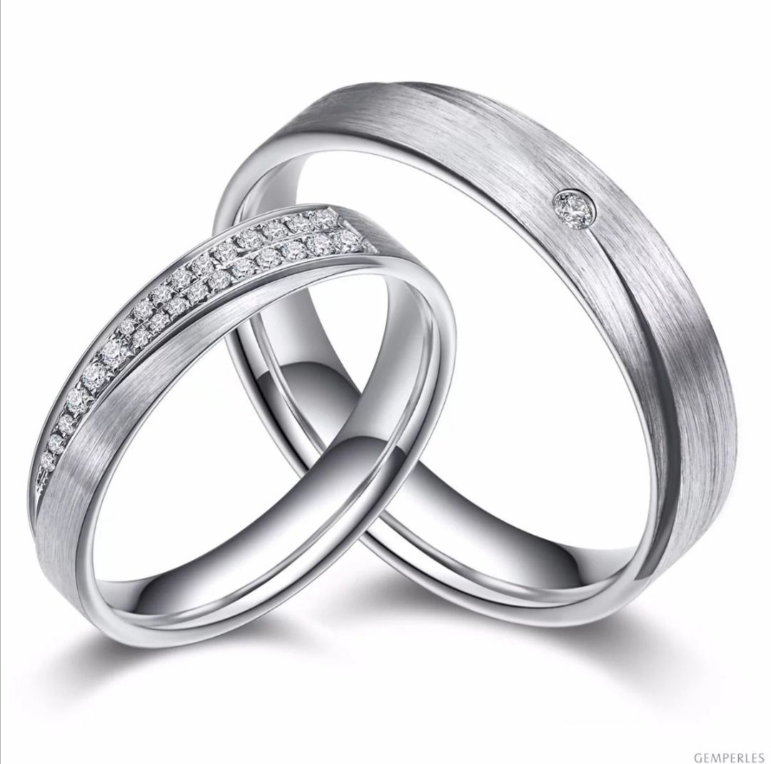 Bague Sillage amoureux platine