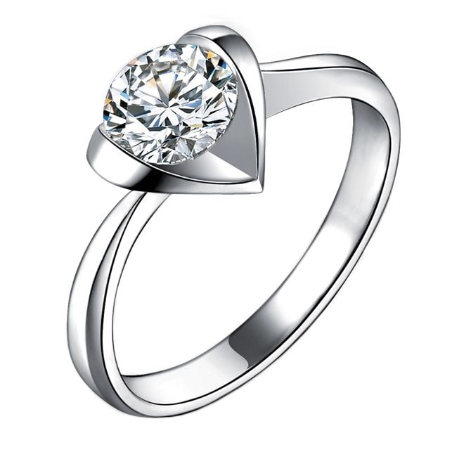 Bague Coeur Majestueux