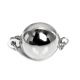 Bolla, Or blanc 14cts, 10mm