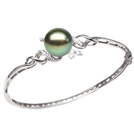 Bracciale con perle di Tahiti