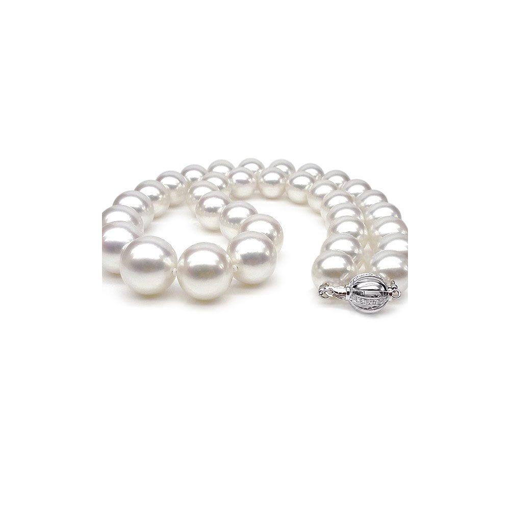 Collier grosse perle - Collier de perles de culture - 11.5/12.5mm - 1