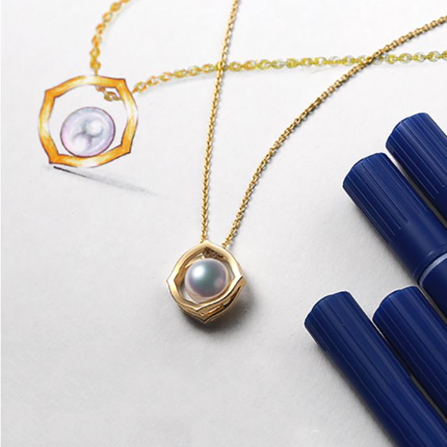 Pendentif perle de culture - Perle Japon Akoya - Coco Chanel