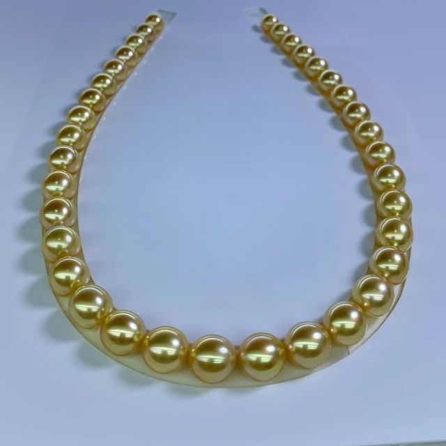 Collier de perles d'Australie - 9/12mm - AA+