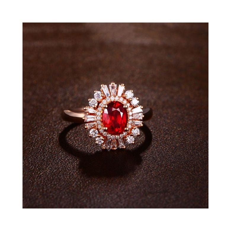 Bague de Fiançailles Rubis Cesária Évora - 11