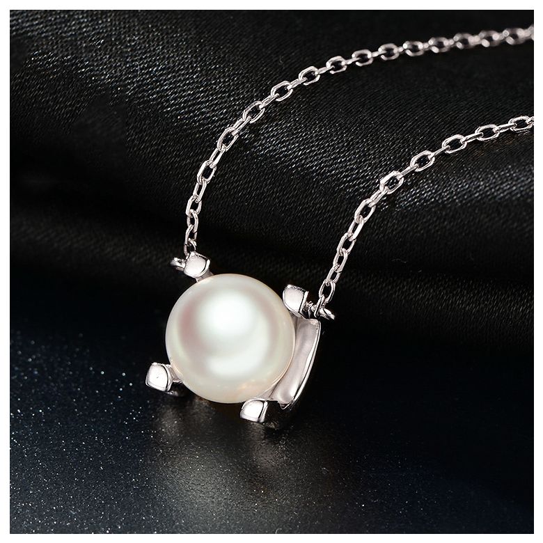Pendentif Morita. Perles Akoya Japon et Or blanc 18cts - 3