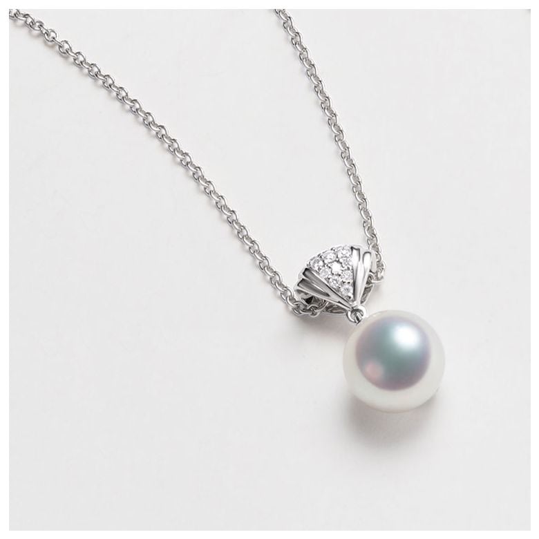 Pendentif perle de culture - Perle Akoya Japon - Sarah Bernhardt - 4