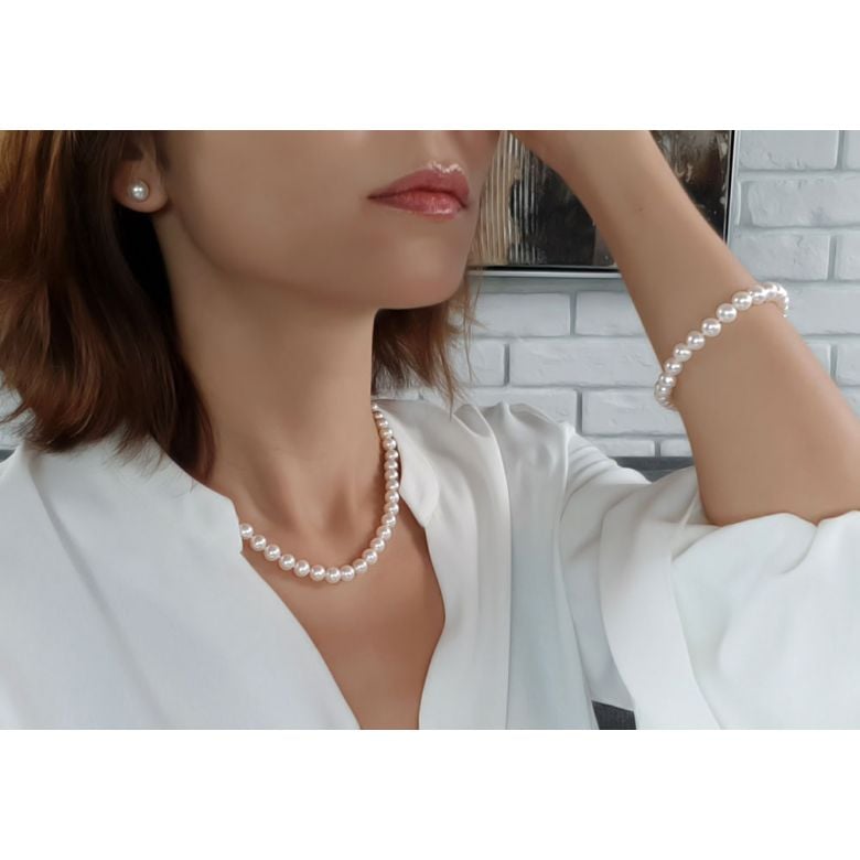 Collier Mistinguett I Perle de culture 7/7.5mm, AAA I Gemperles - 2