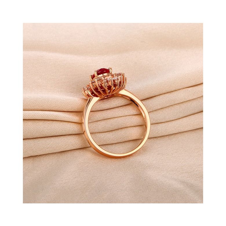 Bague de Fiançailles Rubis Cesária Évora - 6
