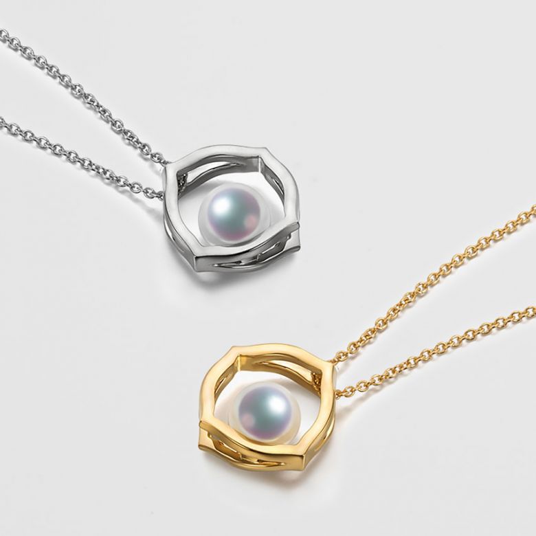 Pendentif perle de culture - Perle Japon Akoya - Coco Chanel - 5