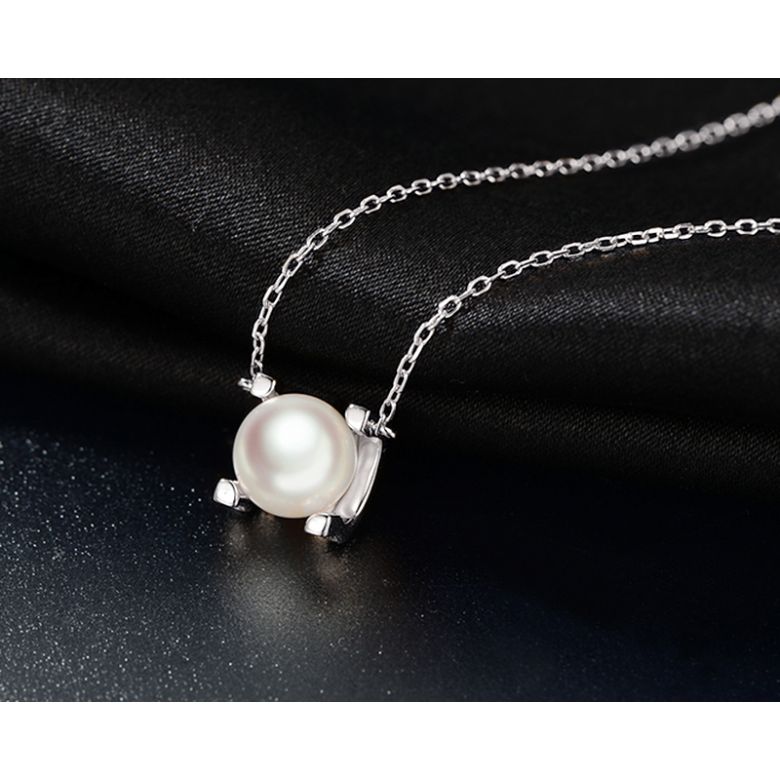 Pendentif Morita. Perles Akoya Japon et Or blanc 18cts - 6