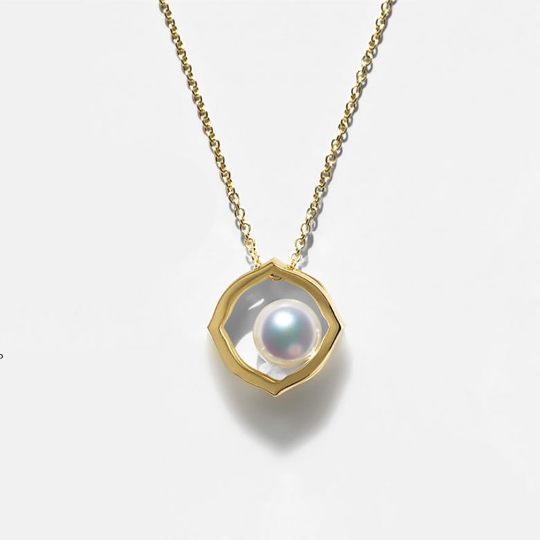 Pendentif perle de culture Akoya - Coco Chanel - Or jaune - 1