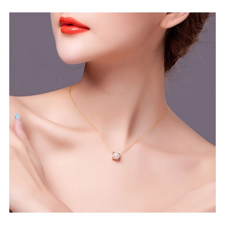 Pendentif Morita. Perles Akoya Japon et Or jaune 18cts - 2