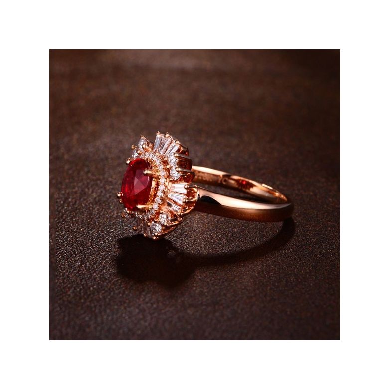 Bague de Fiançailles Rubis Cesária Évora - 9