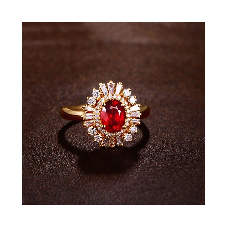 Bague de Fiançailles Rubis Cesária Évora - 9