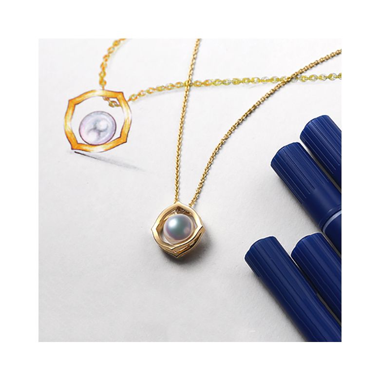 Pendentif perle de culture - Perle Japon Akoya - Coco Chanel - 7