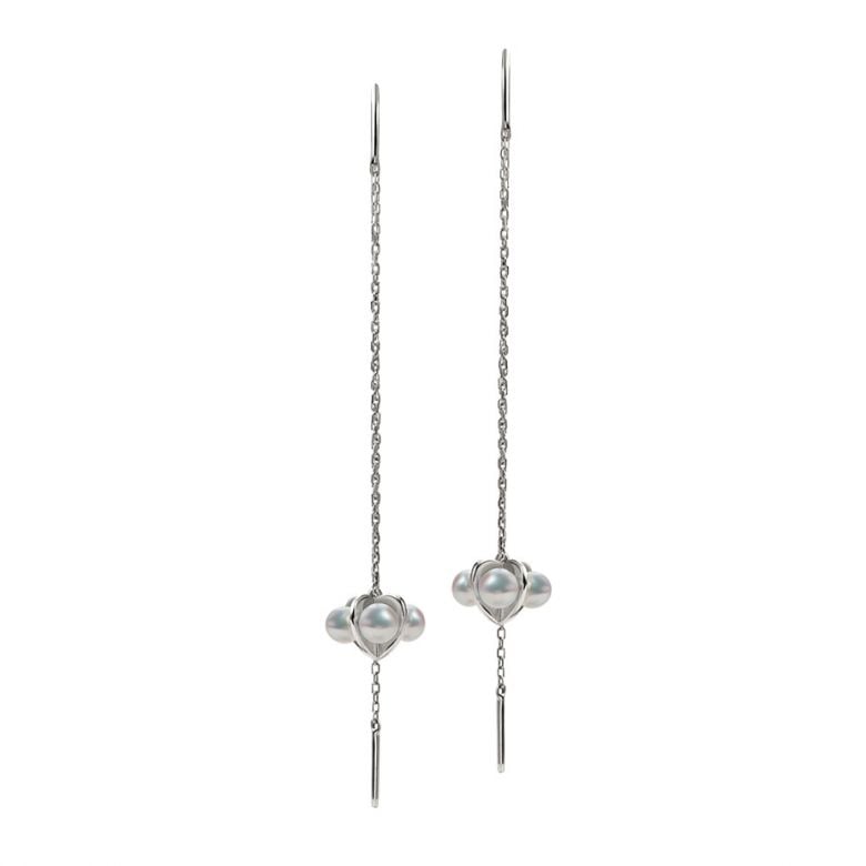 Boucles Oreilles Trèfle 4 Perles - 2 - 1