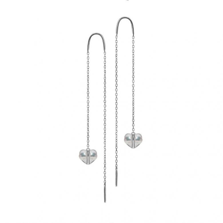 Boucles Oreilles Trèfle 4 Perles - 2 - 4