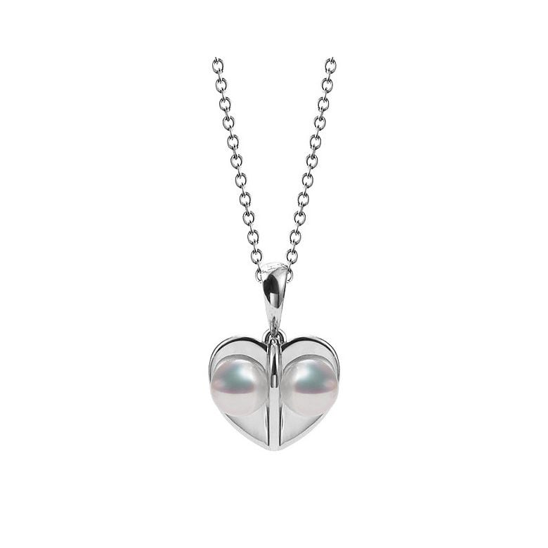 Pendentif trèfle 4 perles - 2 - 1