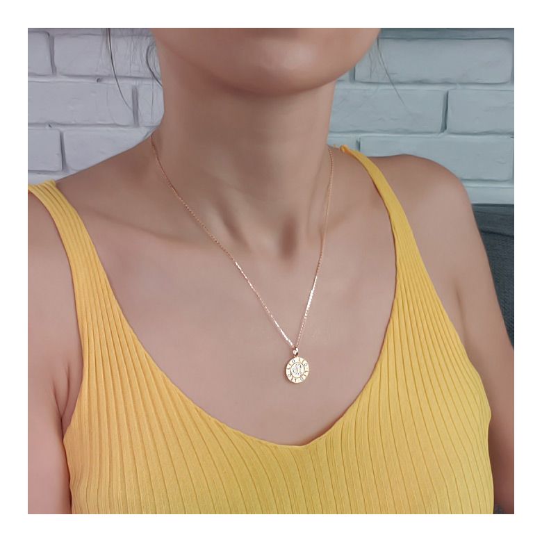 Pendentif Leo Or jaune. Signe du Lion. Zodiaque - 4