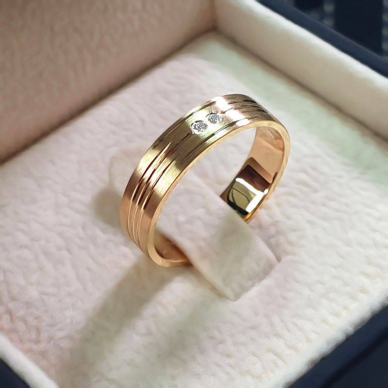 Alliance pour femme - Or jaune et diamants | Une vie avec toi - 2
