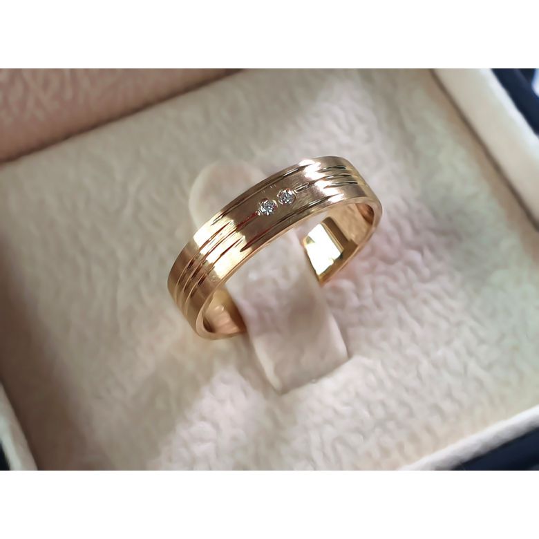 Alliance pour femme - Or jaune et diamants | Une vie avec toi - 4