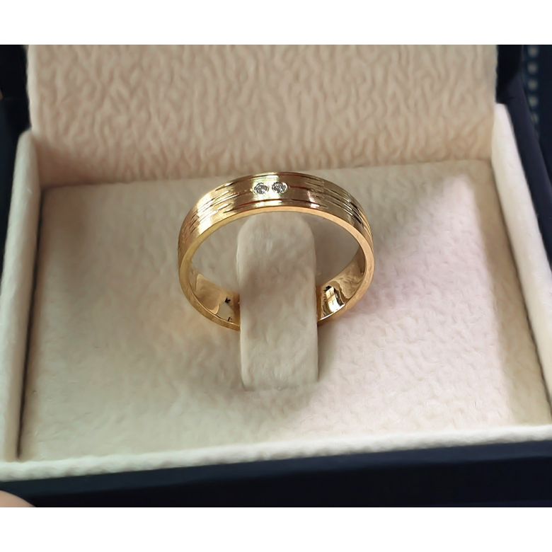Alliance pour femme - Or jaune et diamants | Une vie avec toi - 6