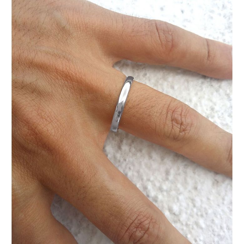 Alliance Mariage - Alliance Homme - Anneau Platine  | Gemperles - 3