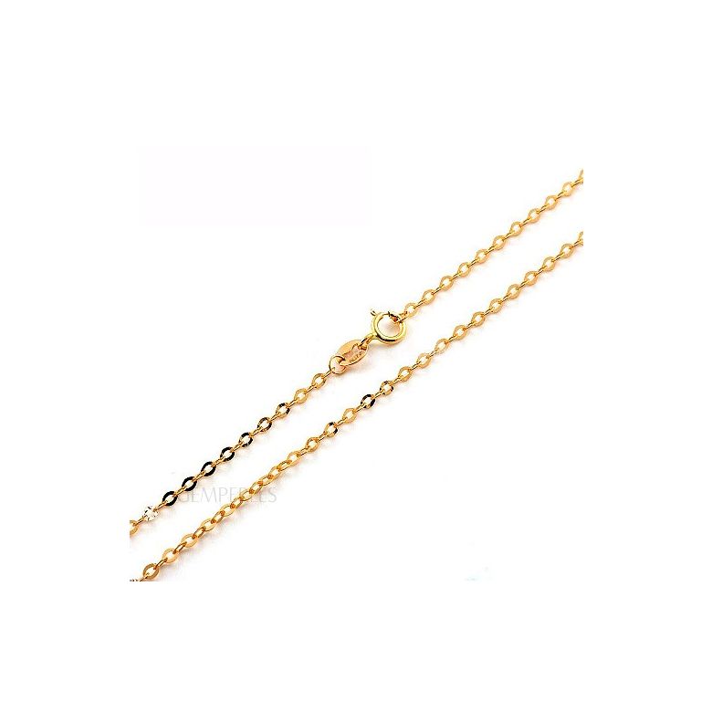 Chaîne forçat. Or jaune 40cm (1.0gr) - 1