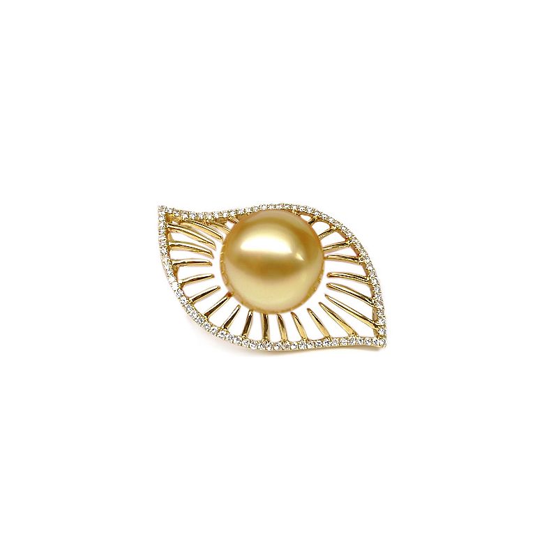 Pendentif perle d'Australie - 11/12mm - GEMME - 1