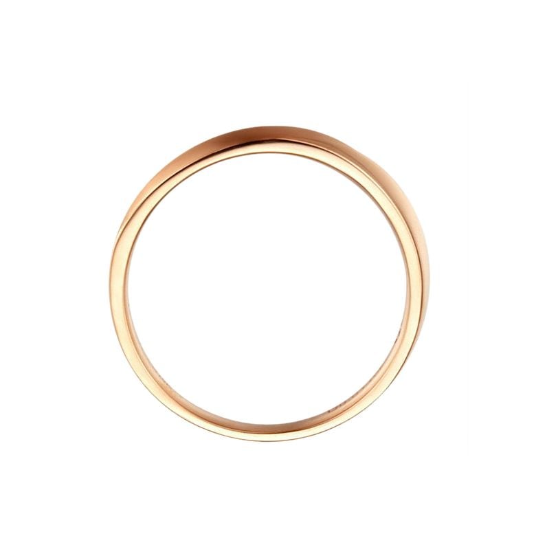 Alliance moderne Homme en Or rose et Diamant | Ovidio - 5