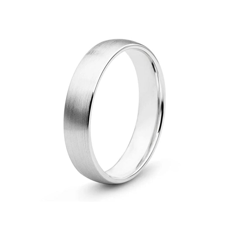 Alliance diamant Platine Homme - 1