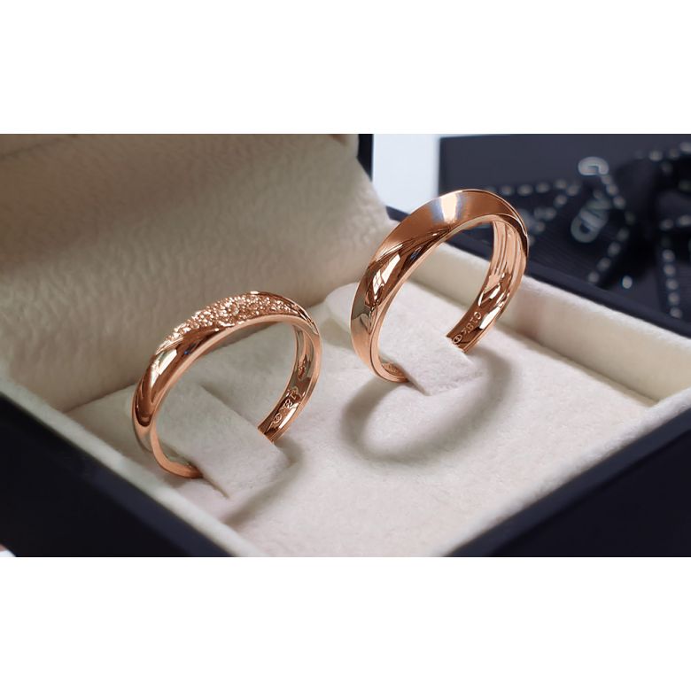 Alliance femme constellation - Or rose - Diamants | Autour de moi pour madame - 7