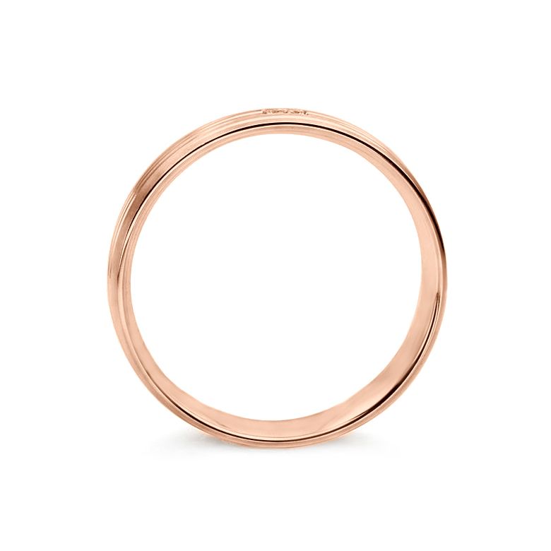 Alliance pour femme - Or Rose et diamants | Une vie avec toi - 4