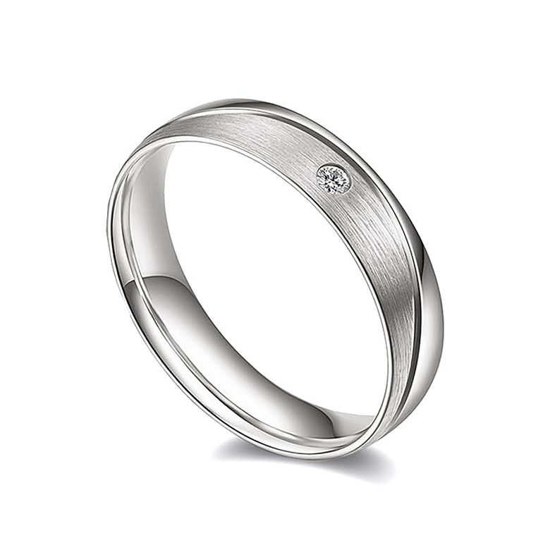 Alliance Homme Étreintes Infinies 2 Platine - 1