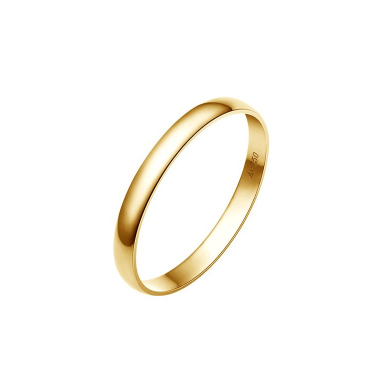Alliance Mariage - Alliance Homme - Anneau Or Jaune 18 carats | Gemperles - 1