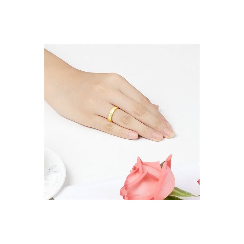 Alliance Or Jaune Narkisse - Alliance de Fiançaille en Diamant - Femme | Gemperles - 8