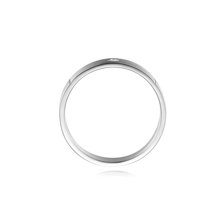 Alliance Mariage Homme Platine - 3