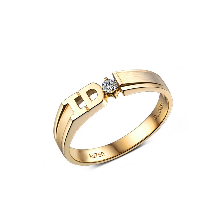 Alliance I DO - Alliance Femme Or jaune - Diamant - 3