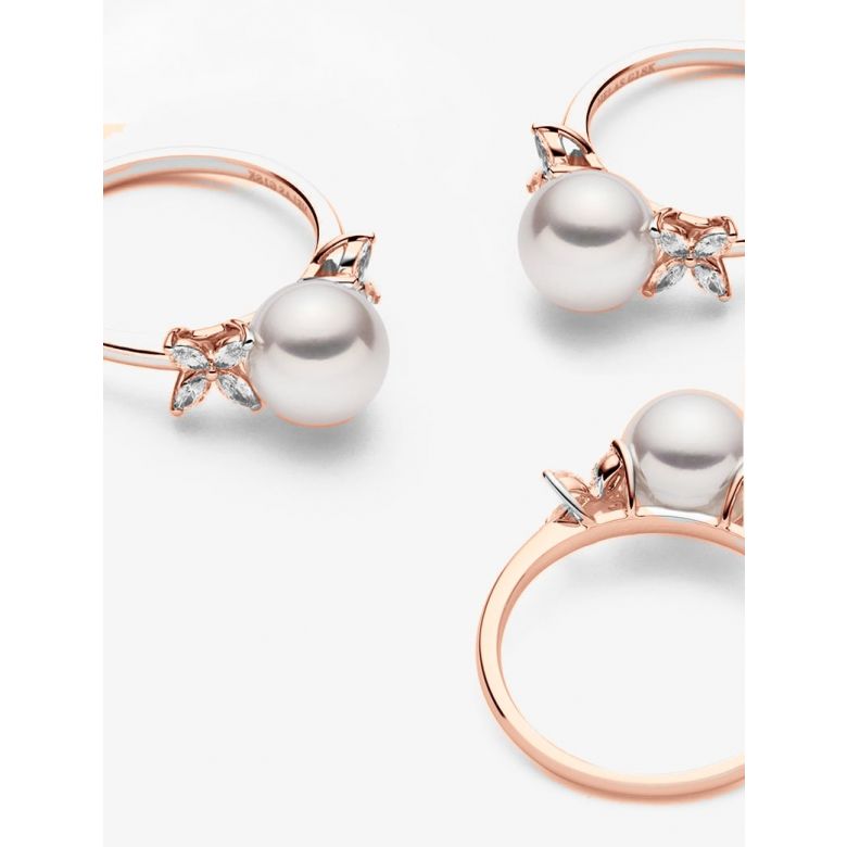 Bague Symphonie Nuptiale Or rose - 5