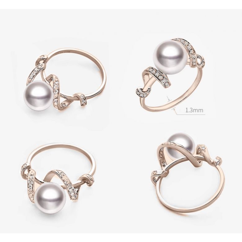 Ondine Bague or rose - 1