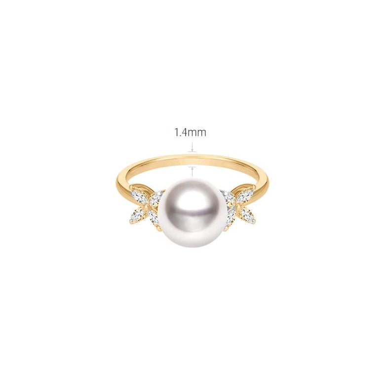 Bague Symphonie Nuptiale Or jaune - 6
