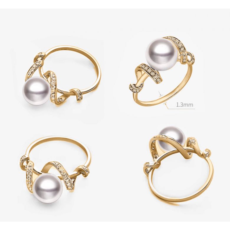 Ondine Bague or jaune - 1