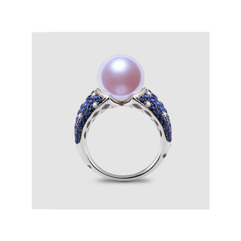 Bague Merlin l'Enchanteur or blanc - 2