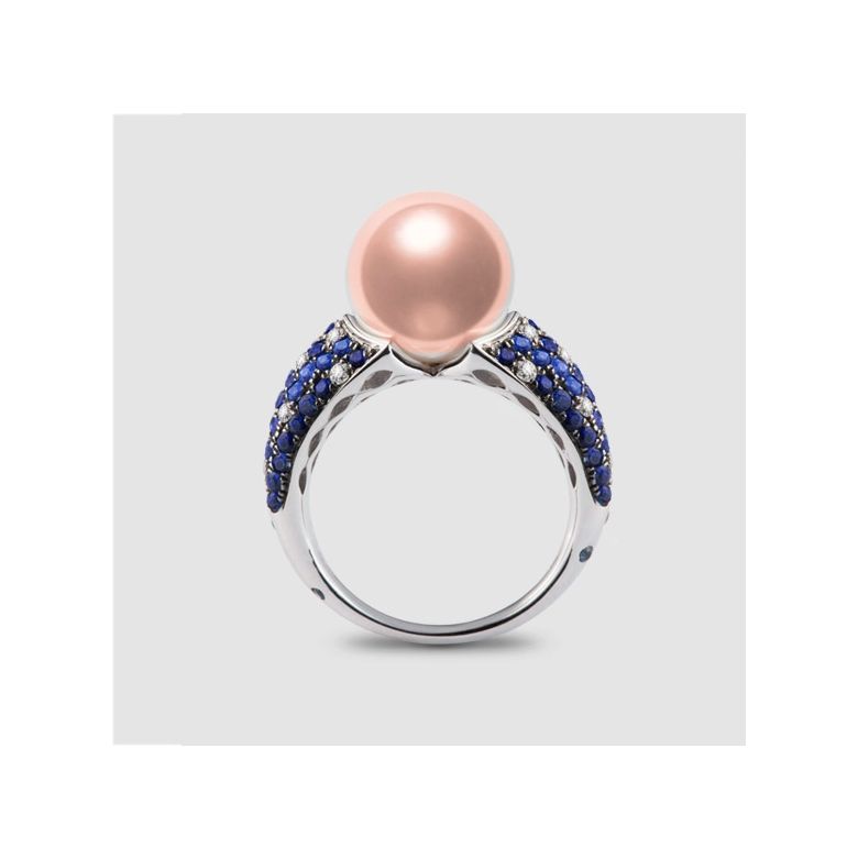 Bague Merlin l'Enchanteur or blanc - 2